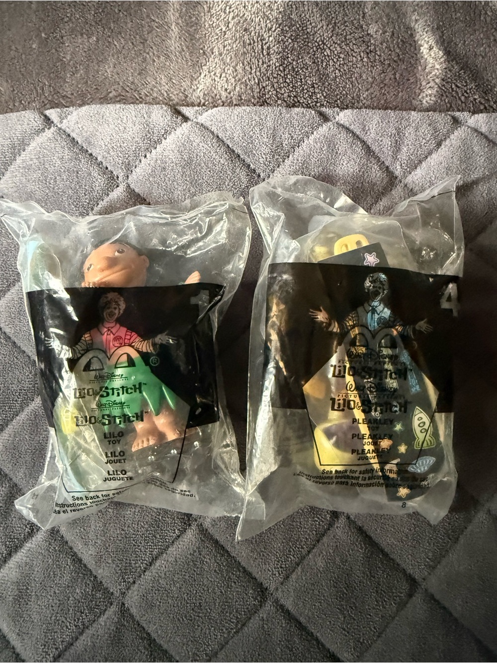 Disneys Lilo & Stitch Vintage 2002 McDonald's Happy Meal toys - Lilo & Pleakley